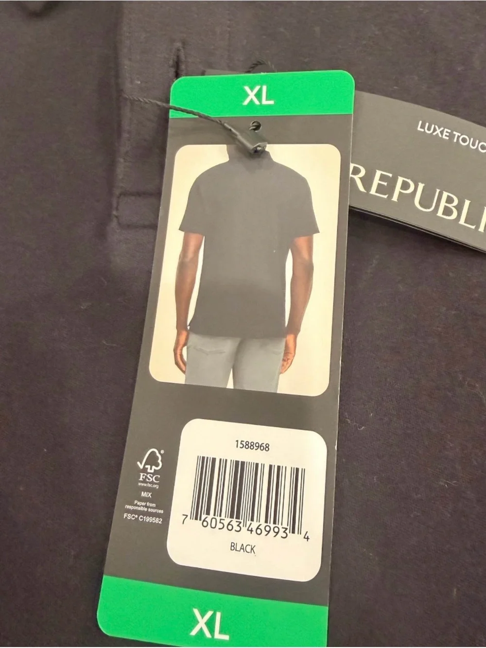 Banana Republic Men's Dark Navy Polo